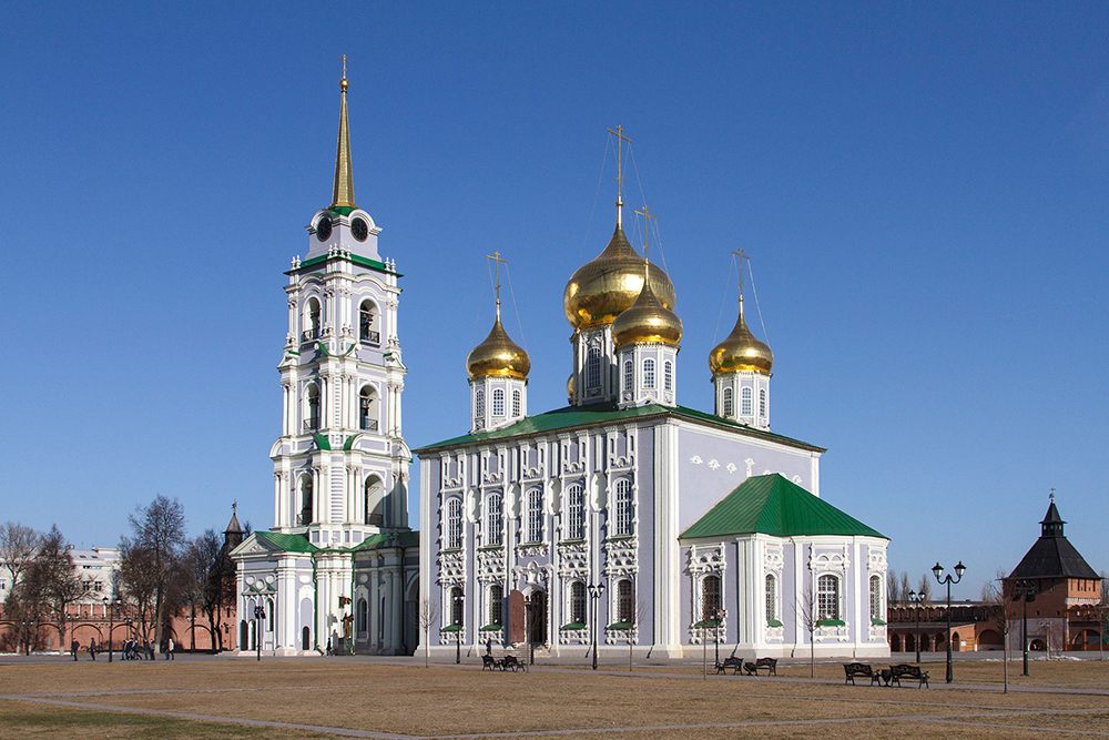 Успенский собор Тульского кремля, южный фасад